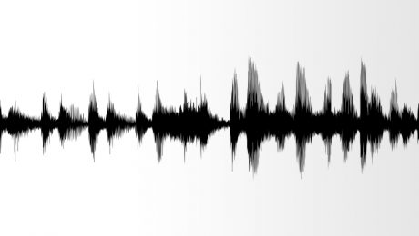 Acoustics in office design A black soundwave