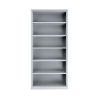grey bookcase