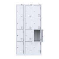 white locker 4 tier