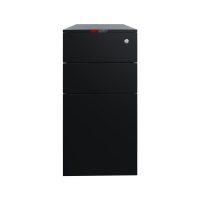 black mobile pedestal