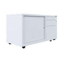 white mobile caddy left hand