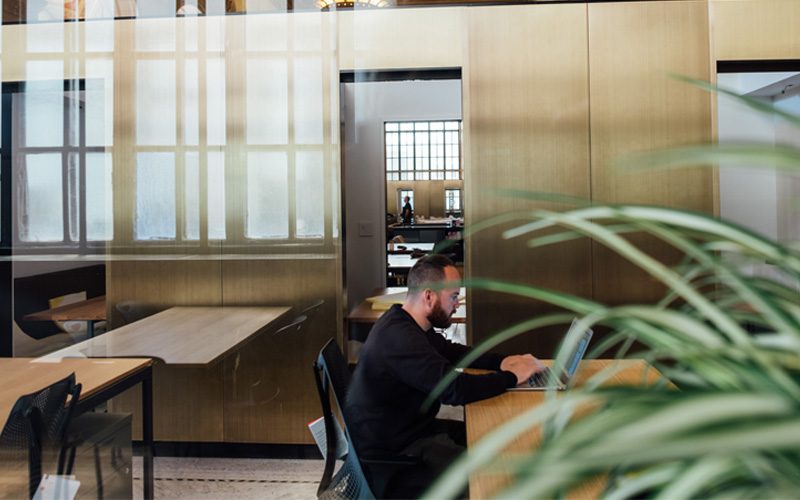 quiet space for productive office design