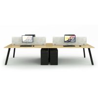 iSpace Sabre Back-to-Back Workstation