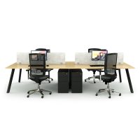 iSpace Sabre Back-to-Back Workstation