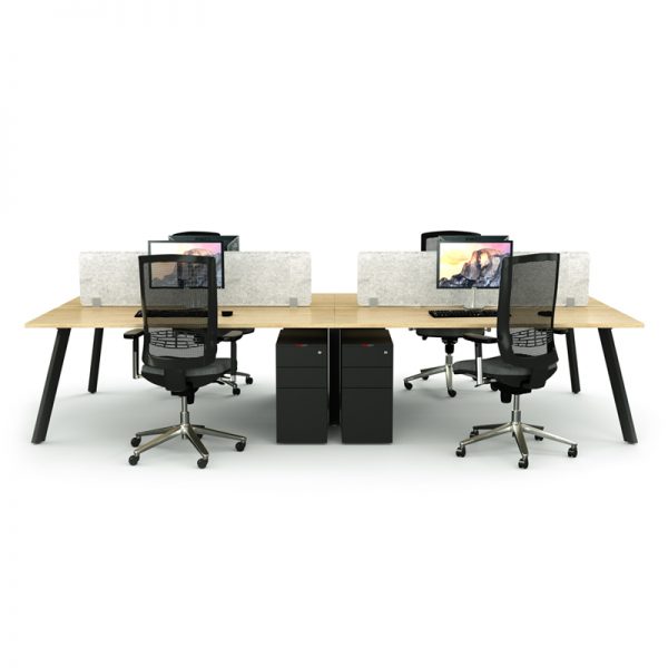 iSpace Sabre Back to Back Workstation iSpace Sabre Back-to-Back Workstation