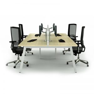 iSpace Form Back-to-Back Workstation