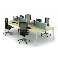iSpace Form Back-to-Back Workstation